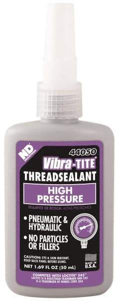 Vibra-Tite - 50 mL Bottle Purple Joint Sealant - -65 to 300°F Operating Temp, Series 440 - Eagle Tool & Supply