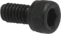 Value Collection - #3-56 UNF Hex Socket Drive, Socket Cap Screw - Alloy Steel, Black Oxide Finish, Fully Threaded, 3/16" Length Under Head - Eagle Tool & Supply