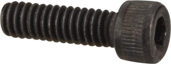 Value Collection - #5-40 UNC Hex Socket Drive, Socket Cap Screw - Alloy Steel, Black Oxide Finish, Fully Threaded, 7/16" Length Under Head - Eagle Tool & Supply