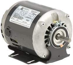 US Motors - 1/3 hp, ODP Enclosure, No Thermal Protection, 1,725 RPM, 115 Volt, 60 Hz, Single Phase Split Phase Motor - Size 56Z Frame, Cradle Mount, 1 Speed, Sleeve Bearings, 6.0 Full Load Amps, B Class Insulation, Reversible - Eagle Tool & Supply