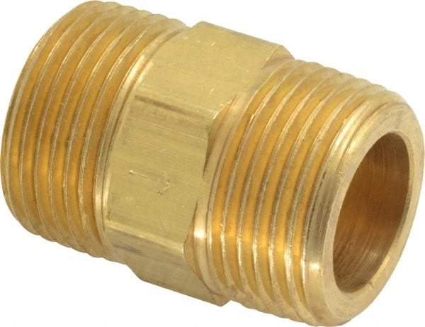 Specialty Mfr - 3/4" Brass Check Valve - Inline, MNPT x MNPT, 1,200 WOG - Eagle Tool & Supply