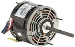 US Motors - 1/3 hp, OAO Enclosure, Auto Thermal Protection, 825 RPM, 208-230 Volt, 60 Hz, Industrial Electric AC/DC Motor - Size 48 Frame, Bracket Mount, 3 Speed, Sleeve Bearings, 1.9 Full Load Amps, B Class Insulation, CCW Lead End - Eagle Tool & Supply