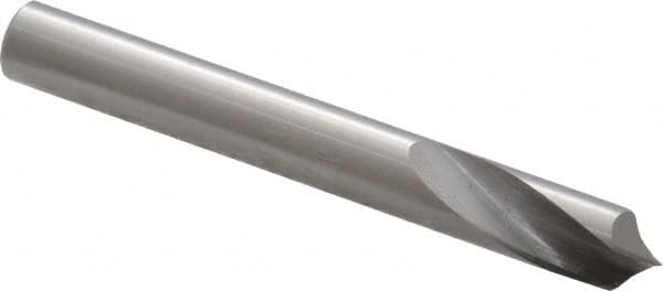 Magafor - 6mm Body Diam, 90°, 2" OAL, Solid Carbide Spotting Drill - Eagle Tool & Supply