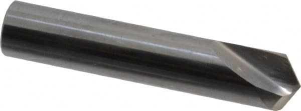 Magafor - 1/2" Body Diam, 120°, 2-3/4" OAL, Solid Carbide Spotting Drill - Eagle Tool & Supply