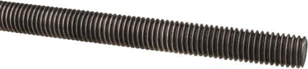 Value Collection - M10x1.5 UNC (Coarse), 1m Long, Steel Metric Threaded Rod - Oil Finish Finish, Right Hand Thread - Eagle Tool & Supply