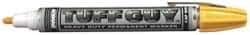 Dykem - Yellow Oil-Based Paint Marker - Broad Tip, Non-Xylene Base Ink - Eagle Tool & Supply