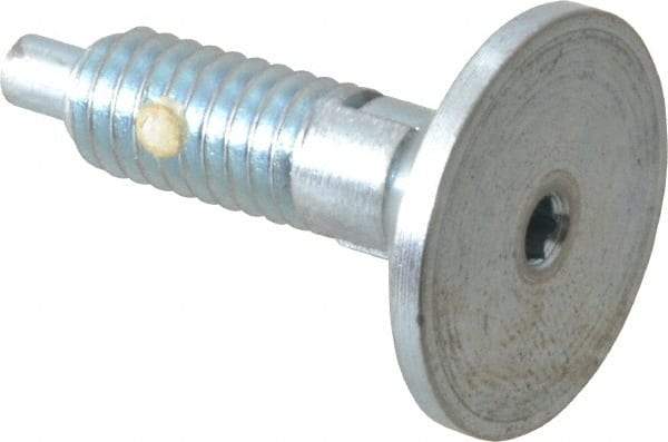 Gibraltar - 5/16-18, 0.53" Thread Length, 0.154" Max Plunger Diam, 1 Lb Init to 6 Lb Final End Force, Locking Knob Handle Plunger - Countersunk Knob, 3/16" Plunger Projection - Eagle Tool & Supply