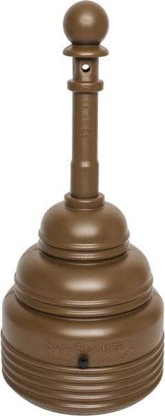 Eagle - 4 Gal Polyethylene Cigarette & Cigar Receptacle - 43-1/4" High - Eagle Tool & Supply