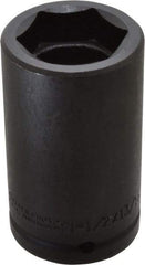Proto - 3/4" Drive 1-1/2" Deep Thin Wall Impact Socket - 6 Points, 4" OAL - Eagle Tool & Supply