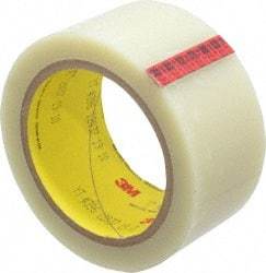 3M - 36 Yds. x 2", Clear Polyester Film Tape - 396 Series, 4.1 mil Thick, 43 Lb./Inch Tensile Strength - Eagle Tool & Supply
