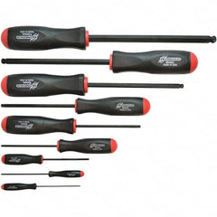 Bondhus - Hex Driver Sets Tool Type: Ball End Size Range (mm): 1.5 - 10 - Eagle Tool & Supply