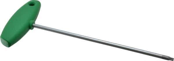 Wiha - T20 Standard Torx Key - Flag-Style, 7-7/8" Length Under Head, 200mm OAL - Eagle Tool & Supply