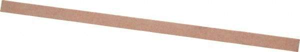 Made in USA - 180 Grit Aluminum Oxide Rectangular Polishing Stone - Very Fine Grade, 1/4" Wide x 6" Long x 1/8" Thick - Eagle Tool & Supply