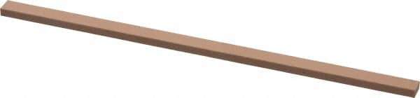 Made in USA - 400 Grit Aluminum Oxide Rectangular Polishing Stone - Super Fine Grade, 1/4" Wide x 6" Long x 1/8" Thick - Eagle Tool & Supply
