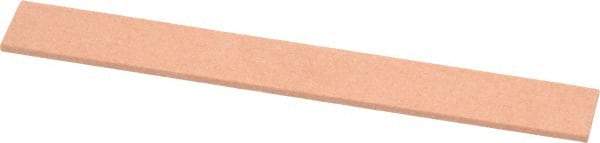 Made in USA - 180 Grit Aluminum Oxide Rectangular Polishing Stone - Very Fine Grade, 1/2" Wide x 4" Long x 1/16" Thick - Eagle Tool & Supply
