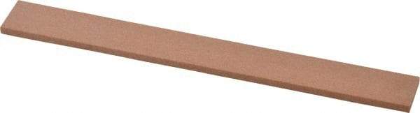 Made in USA - 180 Grit Aluminum Oxide Rectangular Polishing Stone - Very Fine Grade, 3/4" Wide x 6" Long x 1/8" Thick - Eagle Tool & Supply