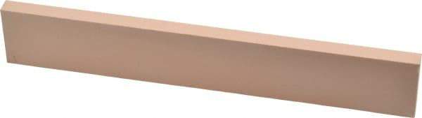 Made in USA - 600 Grit Aluminum Oxide Rectangular Polishing Stone - Super Fine Grade, 1" Wide x 6" Long x 1/4" Thick - Eagle Tool & Supply