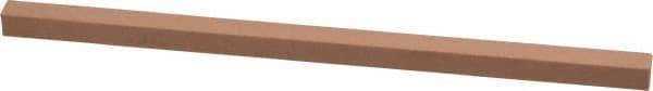 Value Collection - 220 Grit Aluminum Oxide Square Polishing Stone - Very Fine Grade, 1/4" Wide x 6" Long x 1/4" Thick - Eagle Tool & Supply