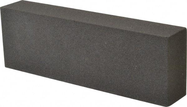 Made in USA - 6" Long x 2" Wide x 1" Thick, Aluminum Oxide Sharpening Stone - Rectangle, Coarse Grade - Eagle Tool & Supply