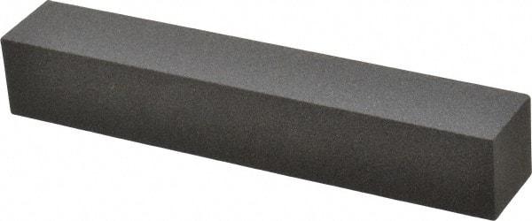 Made in USA - 6" Long x 1" Wide x 1" Thick, Aluminum Oxide Sharpening Stone - Square, Coarse Grade - Eagle Tool & Supply