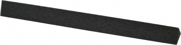 Made in USA - 4" Long x 3/8" Wide x 3/8" Thick, Aluminum Oxide Sharpening Stone - Triangle, Coarse Grade - Eagle Tool & Supply