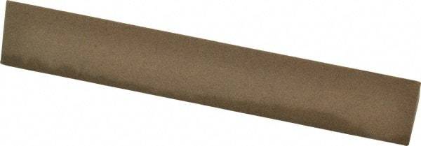 Made in USA - 6" Long x 1" Wide x 1" Thick, Aluminum Oxide Sharpening Stone - Triangle, Medium Grade - Eagle Tool & Supply