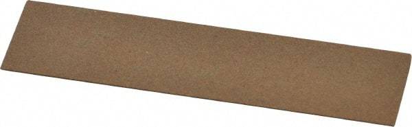 Made in USA - 4" Long x 1" Wide x 1/8" Thick, Aluminum Oxide Sharpening Stone - Knife, Medium Grade - Eagle Tool & Supply