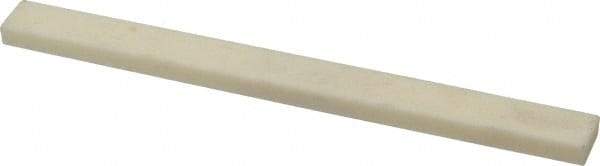 Norton - 150 Grit Aluminum Oxide Rectangular Polishing Stone - Very Fine Grade, 1/2" Wide x 6" Long x 1/4" Thick, Oil Filled - Eagle Tool & Supply