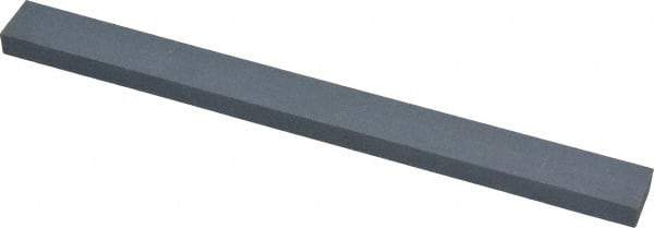 Norton - 320 Grit Silicon Carbide Rectangular Polishing Stone - Extra Fine Grade, 1/2" Wide x 6" Long x 1/4" Thick - Eagle Tool & Supply