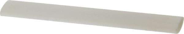Norton - 3" Long x 1/2" Wide x 3/16" Thick, Novaculite Sharpening Stone - Oval, Ultra Fine Grade - Eagle Tool & Supply