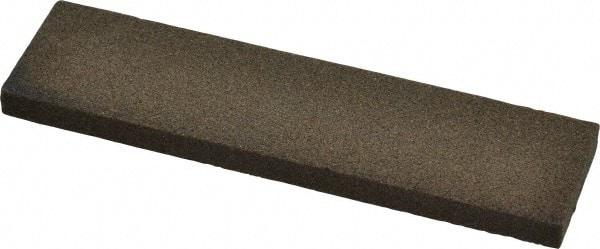 Norton - 4" Long x 1" Wide x 1/4" Thick, Aluminum Oxide Sharpening Stone - Rectangle, Coarse Grade - Eagle Tool & Supply