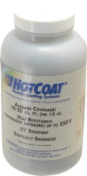 Made in USA - 8 oz Cast Aluminum Paint Powder Coating - Polyurethane, 10 Sq Ft Coverage - Eagle Tool & Supply