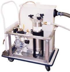 Made in USA - 0.5 CFM Air Input Rate, 40 to 125°F Max, Coolant Aerator - 180 GPH Oil Removal Capacity, Use with 1 to 10 Sumps to 400 Gallons - Eagle Tool & Supply