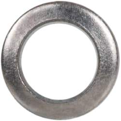 Made in USA - #2 Screw, Grade 300 Stainless Steel Standard Flat Washer - 0.089" ID x 0.149" OD, 0.016" Thick, Passivated Finish, Meets Military Specifications - Eagle Tool & Supply