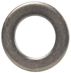 Made in USA - 7/16" Screw, Grade AN960 Stainless Steel Standard Flat Washer - 0.453" ID x 3/4" OD, 0.063" Thick, Passivated Finish, Meets Military Specifications - Eagle Tool & Supply