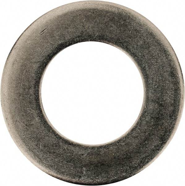 Made in USA - 9/16" Screw, Grade AN960 Stainless Steel Standard Flat Washer - 0.578" ID x 1.062" OD, 0.063" Thick, Passivated Finish, Meets Military Specifications - Eagle Tool & Supply
