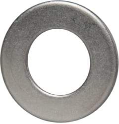 Made in USA - 5/8" Screw, Grade AN960 Stainless Steel Standard Flat Washer - 0.64" ID x 1.188" OD, 0.063" Thick, Passivated Finish, Meets Military Specifications - Eagle Tool & Supply