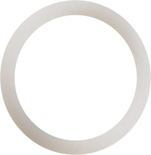 Made in USA - 5/8" Screw, Grade 6/6 Nylon Standard Flat Washer - 21/32" ID x 0.843" OD, 0.062" Thick, Plain Finish - Eagle Tool & Supply