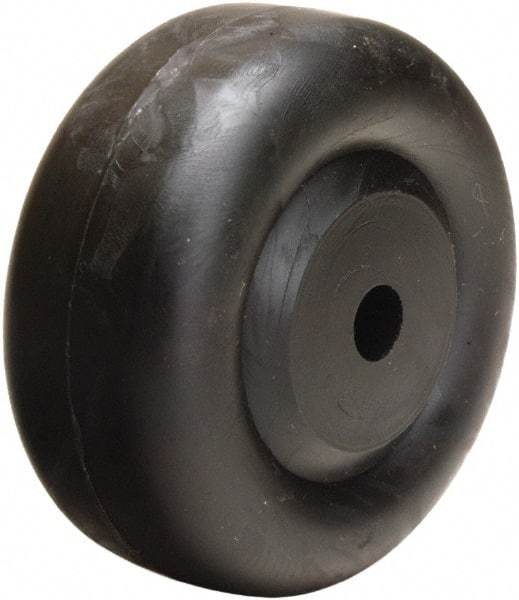 Hamilton - 3 Inch Diameter x 1-3/8 Inch Wide, Polyolefin Caster Wheel - 230 Lb. Capacity, 1-1/2 Inch Hub Length, 3/8 Inch Axle Diameter, Plain Bore Bearing - Eagle Tool & Supply