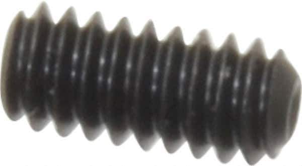 Value Collection - #2-56 UNC, 3/16" OAL, Cup Point Set Screw - Grade 8 Alloy Steel, 0.035" Key - Eagle Tool & Supply
