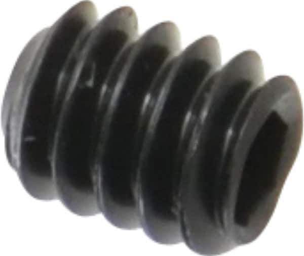 Value Collection - #3-48 UNC, 1/8" OAL, Cup Point Set Screw - Grade 8 Alloy Steel, 0.05" Key - Eagle Tool & Supply