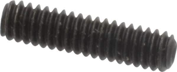 Value Collection - #5-40 UNC, 1/2" OAL, Cup Point Set Screw - Grade 8 Alloy Steel, 1/16" Key - Eagle Tool & Supply