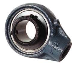 Value Collection - 1-15/16" ID, 51.6mm OAL x 83mm OAH Hanger Bearing Units - 5,120 Lb Static Cap, 7,700 Lb Dyn Cap, 3.2656" Base-to-Ctr Ht, Cast Iron - Eagle Tool & Supply