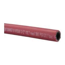 Eaton - 1/2" ID x 7/8" OD CTL Oil Resistant Air Hose - 300 Working psi, -40 to 160°F, Red - Eagle Tool & Supply