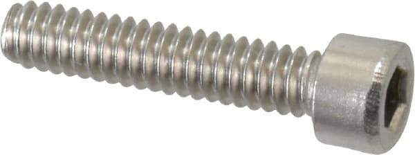 Value Collection - #3-48 UNC Hex Socket Drive, Socket Cap Screw - Grade 18-8 Stainless Steel, 1/2" Length Under Head - Eagle Tool & Supply