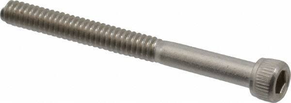Value Collection - #4-40 UNC Hex Socket Drive, Socket Cap Screw - Grade 18-8 Stainless Steel, 1-1/4" Length Under Head - Eagle Tool & Supply