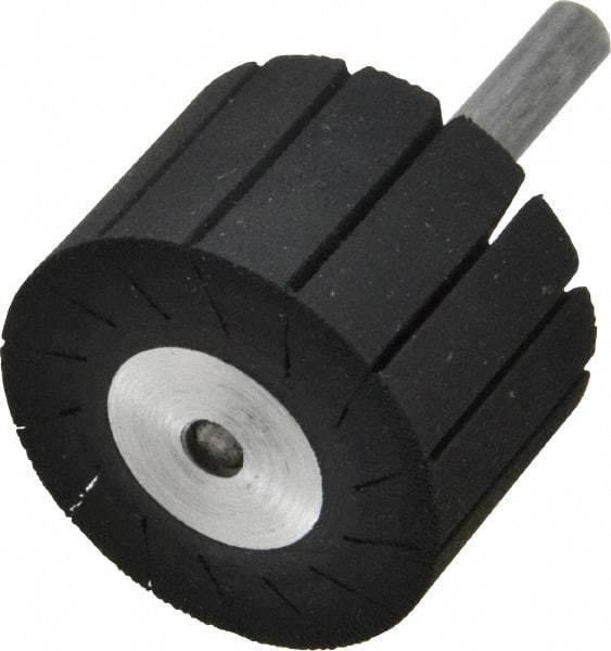 3M - 1" Wide x 1-1/2" Diam, Spiral Band Drum - 1/4" Shank Diam, 14,000 RPM - Eagle Tool & Supply