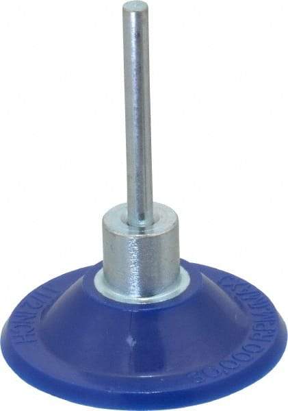 Value Collection - 1-1/2" Diam Adhesive/PSA Disc Backing Pad - 1/8" Shank Diam, 15,000 RPM - Eagle Tool & Supply