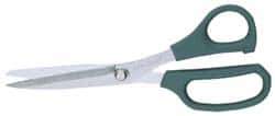 Clauss - 3-1/4" LOC, 8" OAL Stainless Steel Standard Shears - Ambidextrous, Straight Handle, For General Purpose Use - Eagle Tool & Supply