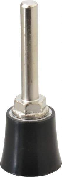 Norton - 1" Diam Quick-Change Type S Disc Backing Pad - 1/4" Shank Diam, Medium Density, 40,000 RPM, Speed-Lok TS Compatible - Eagle Tool & Supply